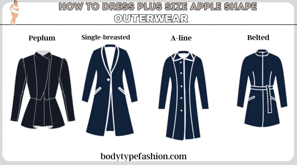 How to dress plus size apple shape