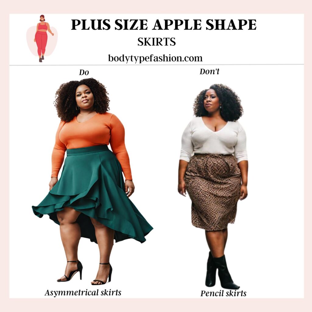 How to Dress Plus Size Apple Shape