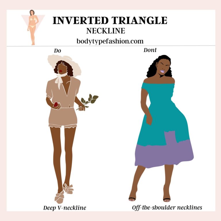 Dressing Rules for Inverted Triangle Shape - Fashion for Your Body Type