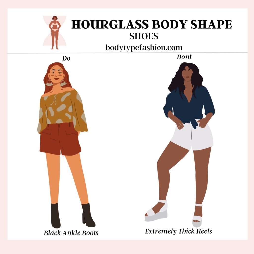 How to Choose Shoes for Hourglass Body Type (1)