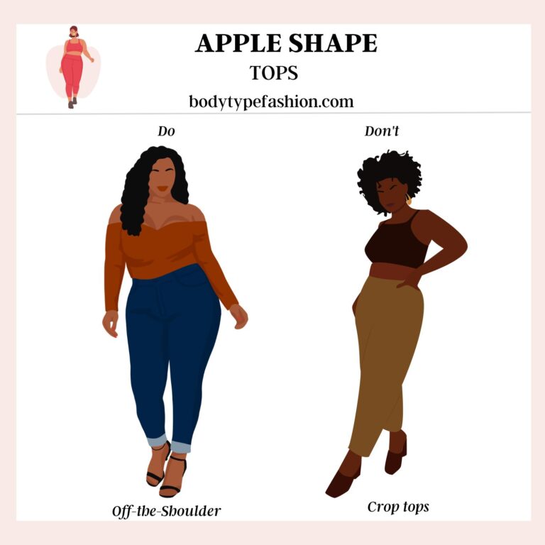 How to Choose Tops for the Apple Body Shape - Fashion for Your Body Type