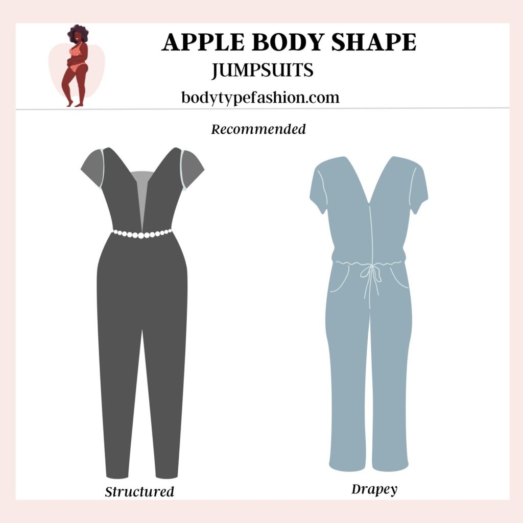 How to Choose Jumpsuits for the Apple Body Shape