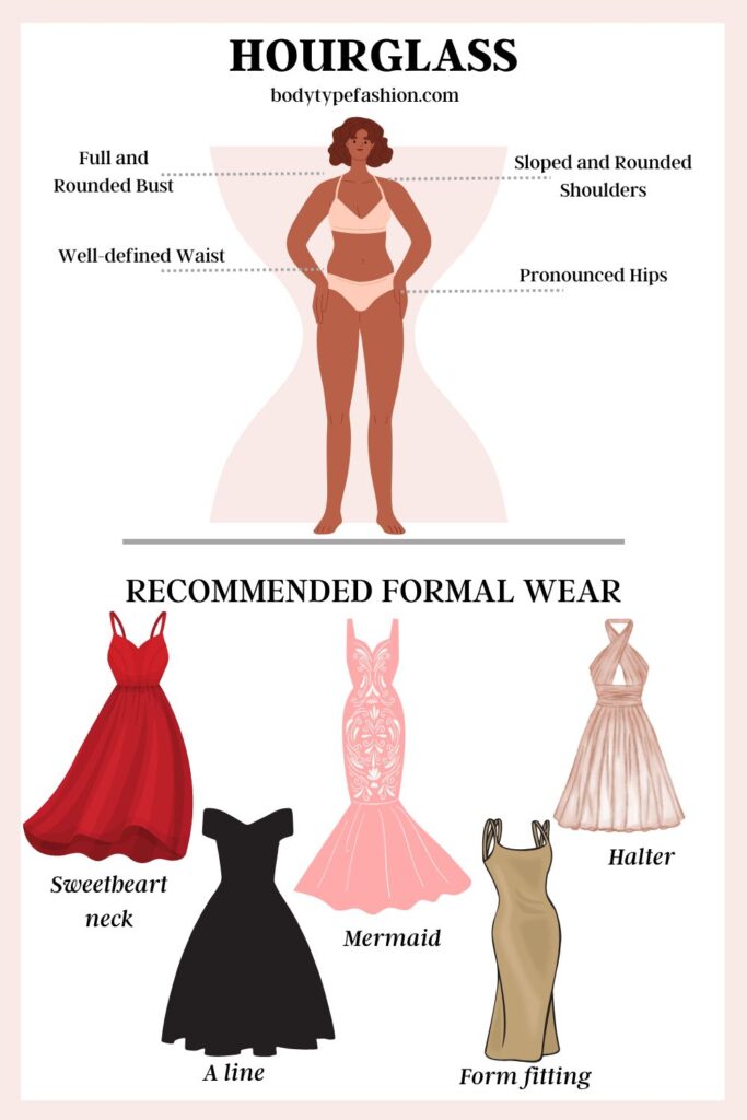 How to Choose Formal Wear for Hourglass Body Type3
