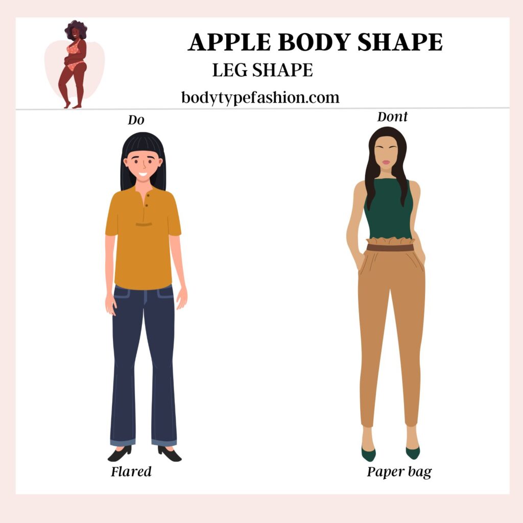 How to Choose Pants for the Apple Body Shape