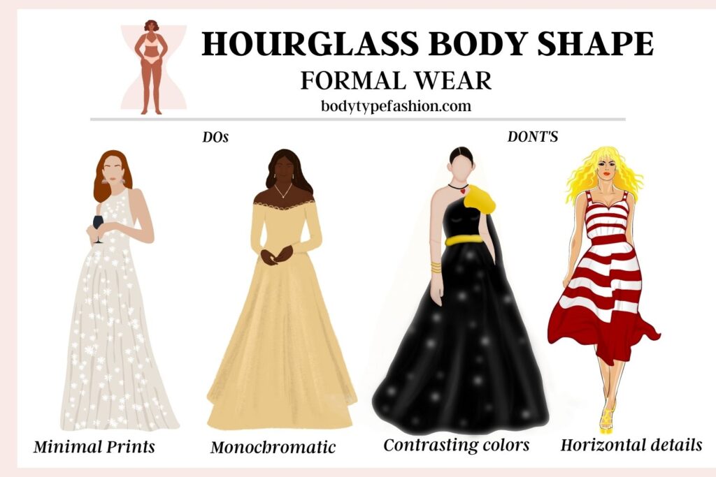 How to Choose Formal Wear for Hourglass Body Type