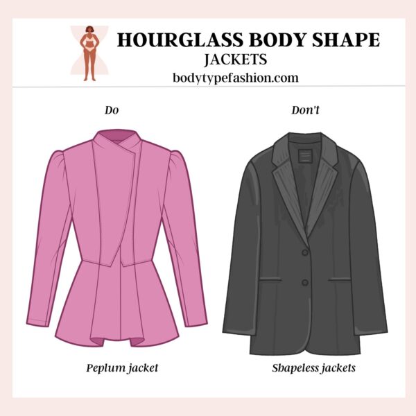 Hourglass Waist Slit Jacket