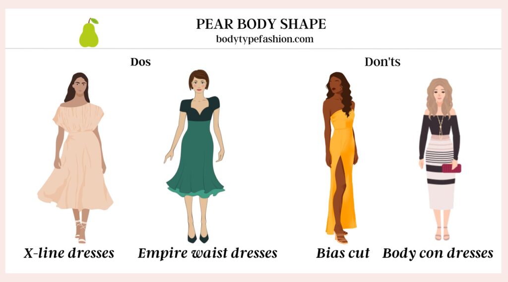 Wardrobe Essentials for Pear Shape