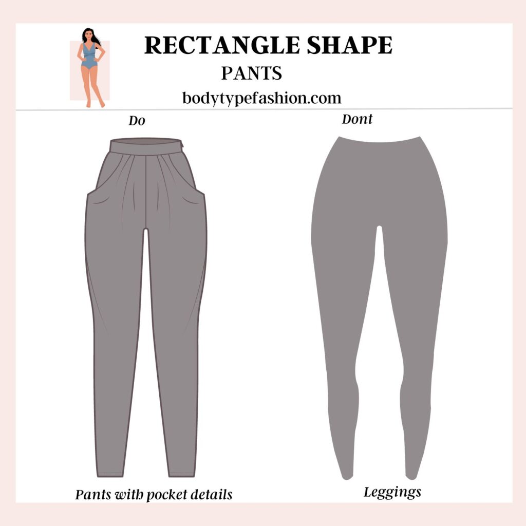 Dressing Rules for Rectangle Body Shape