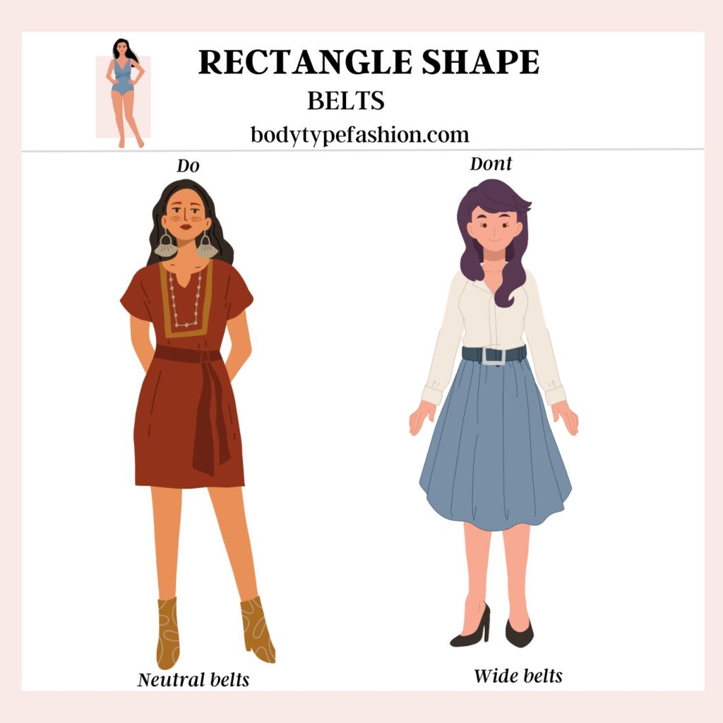 Fashion Mistakes to Avoid for the Rectangle Shape