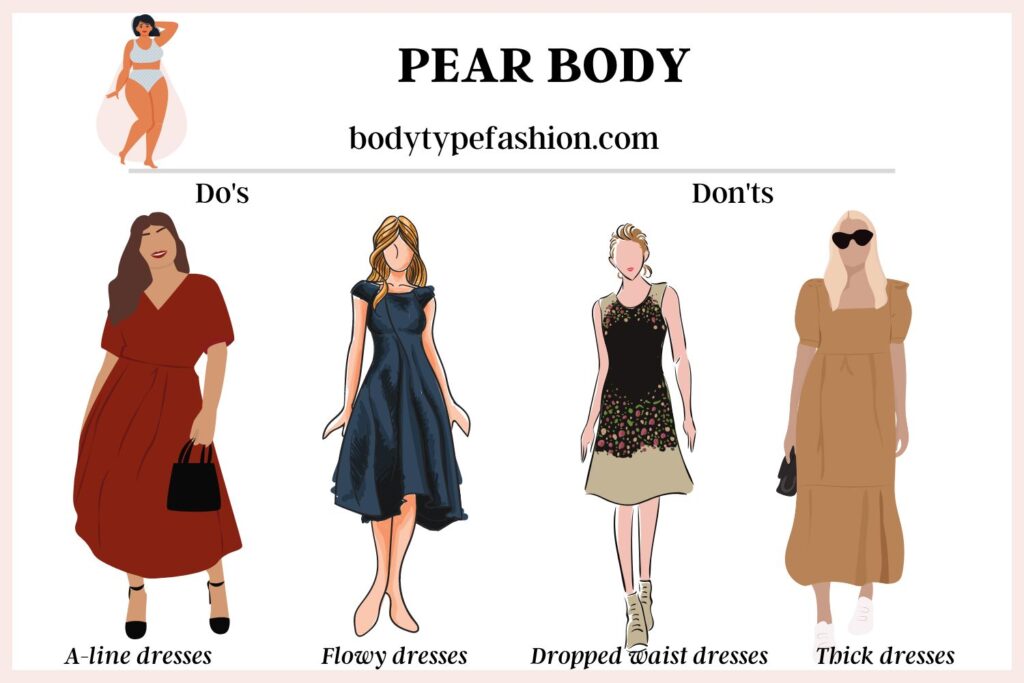 How to choose dresses for your body type