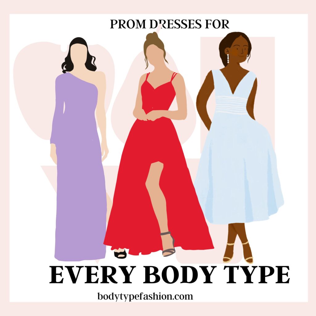 How to find the perfect prom dresses for your body type