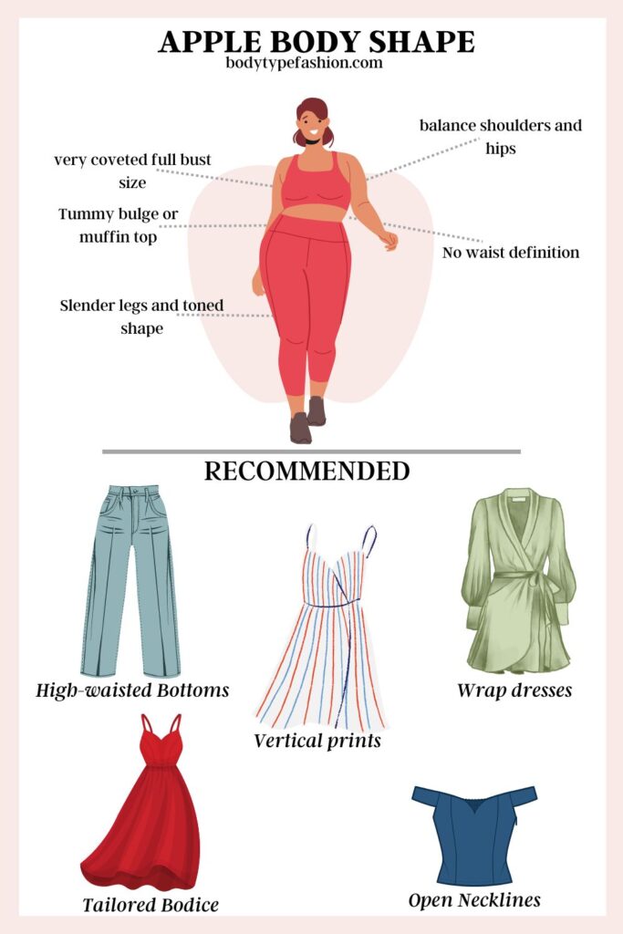 Apple Body Shape Dos and Don'ts