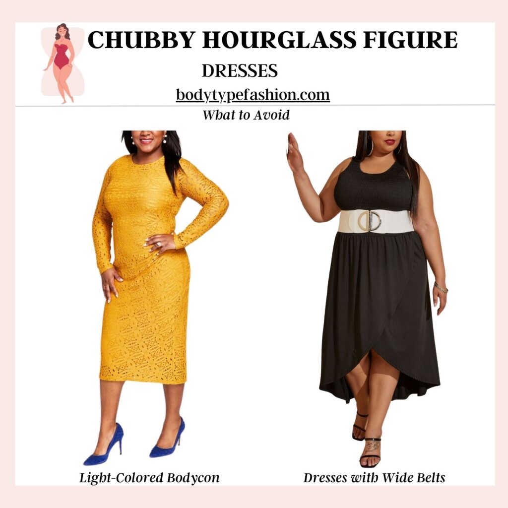Best dress styles for chubby hourglass figure
