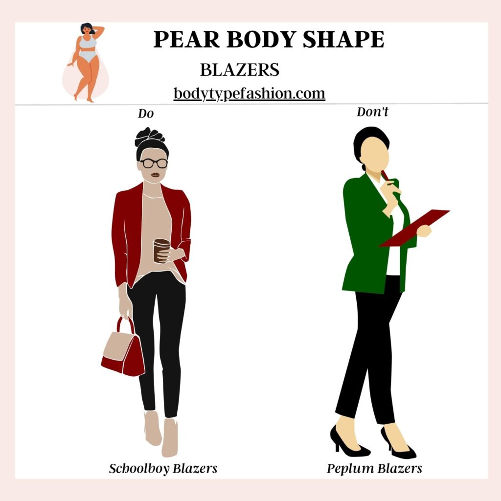 Best Blazers for Pear Body Shape