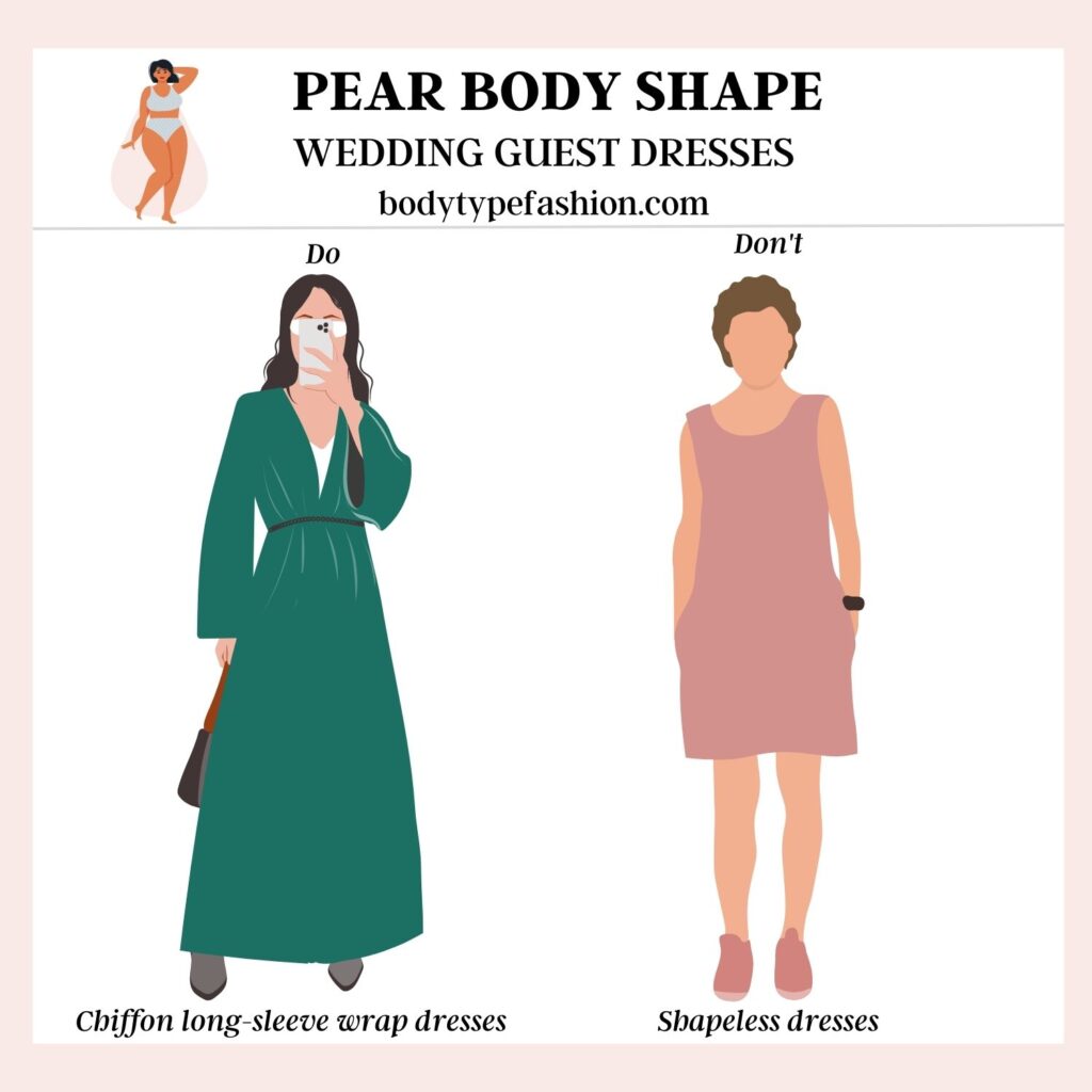 Best Wedding Guest Dress styles for the Pear Shape
