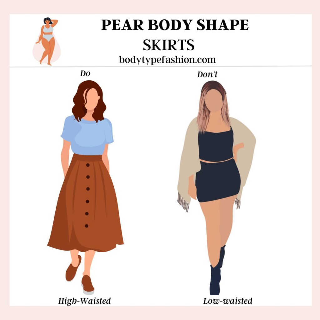 How to Choose Skirts for Pear Body Shape