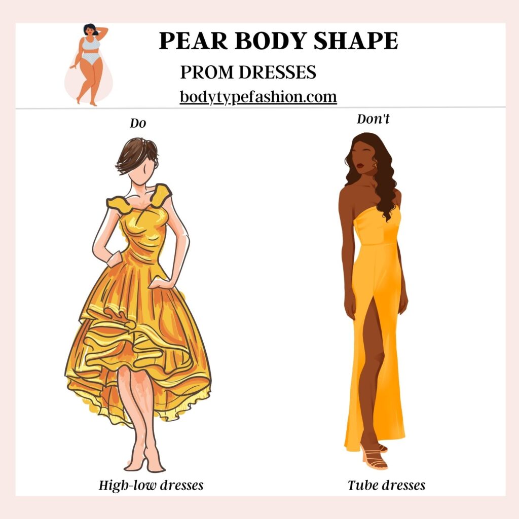 Best Prom Dress Styles for the Pear Shape