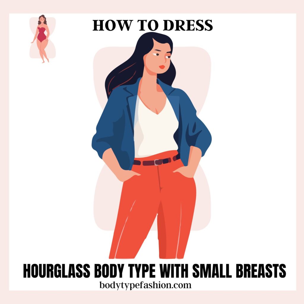 How to dress hourglass body type with small breasts (1)