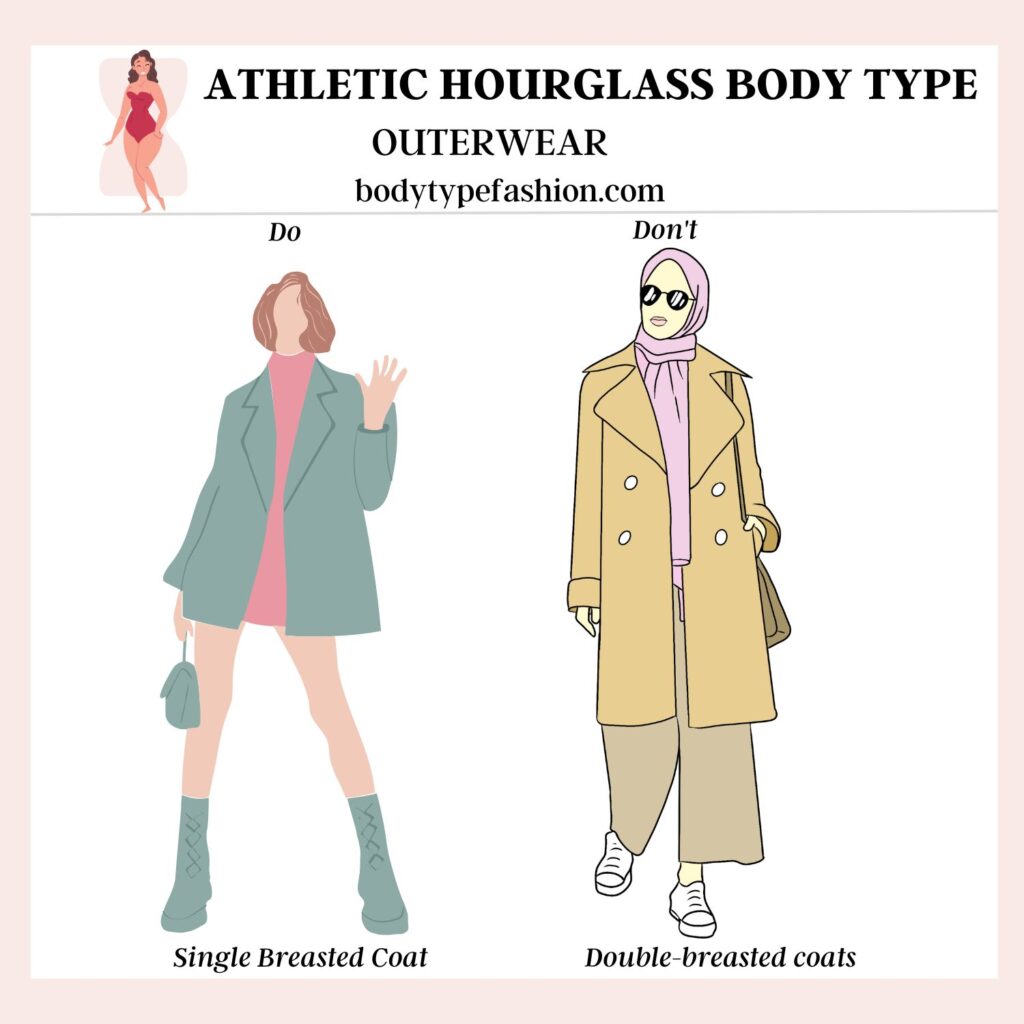 How to dress an athletic hourglass body type