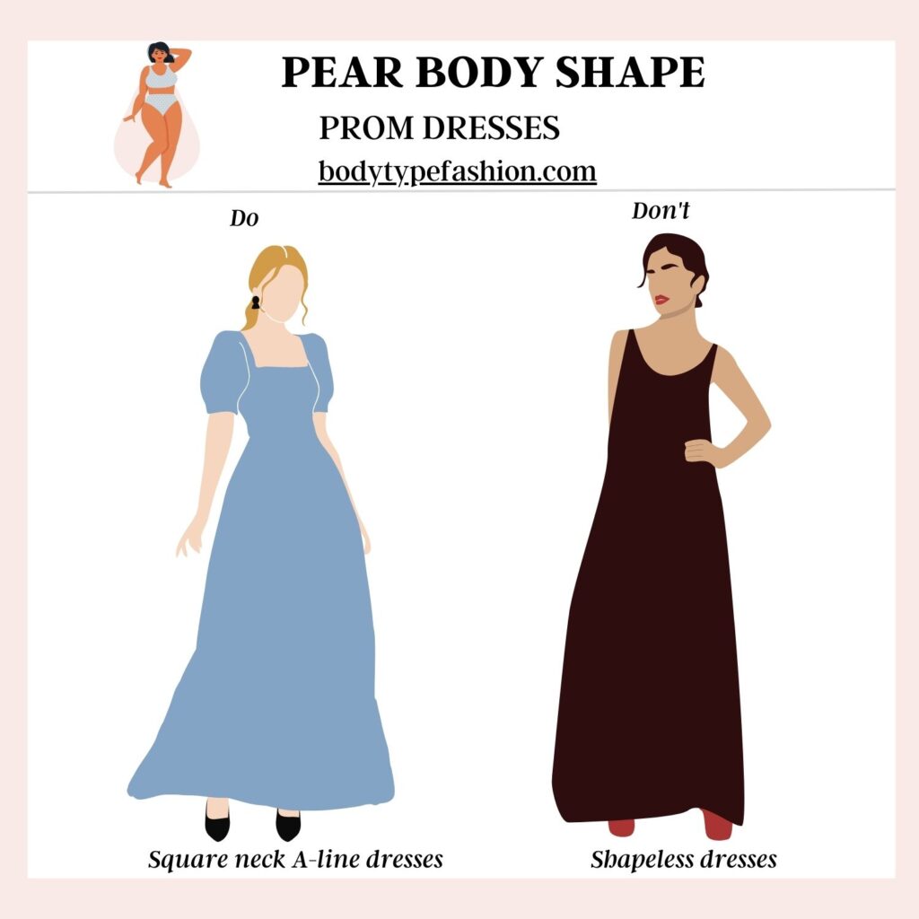 Best Prom Dress Styles for the Pear Shape