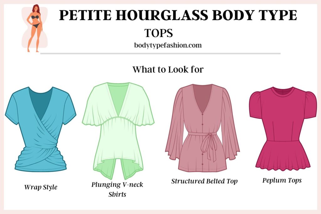 How to dress the petite hourglass body type