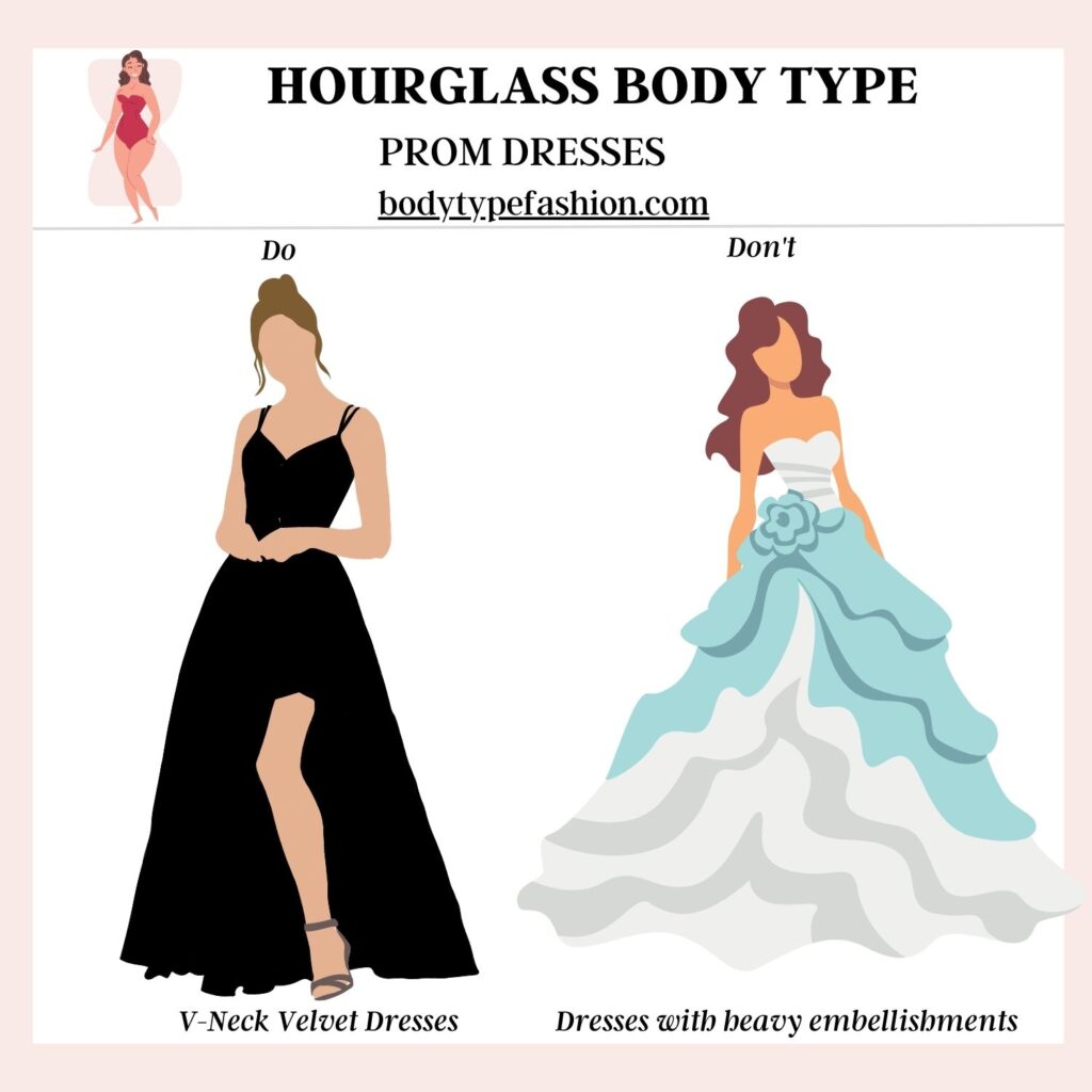 How to choose prom dresses for the hourglass body type
