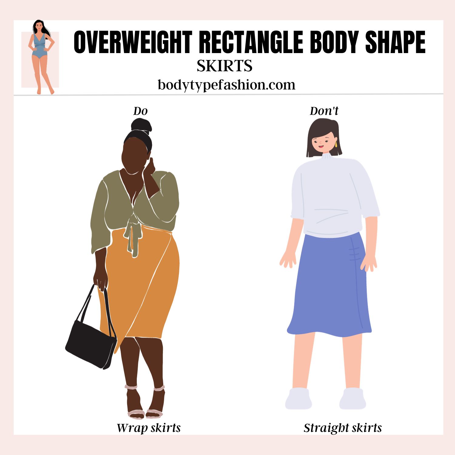 How to dress overweight rectangle body shape Fashion for Your Body Type