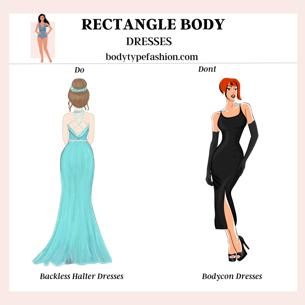 Best Formal Dress Styles for Rectangle Body Shapes