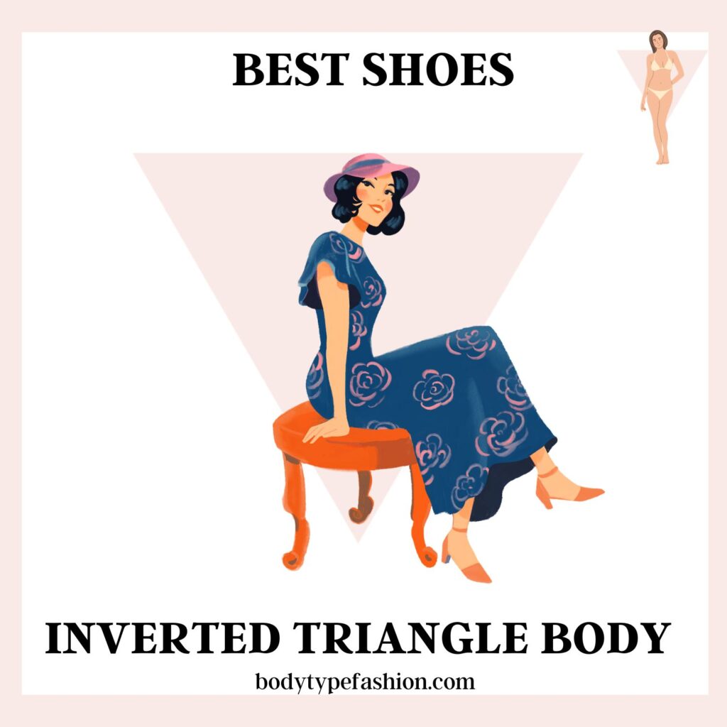 Best shoes for Inverted Triangle Body Shape