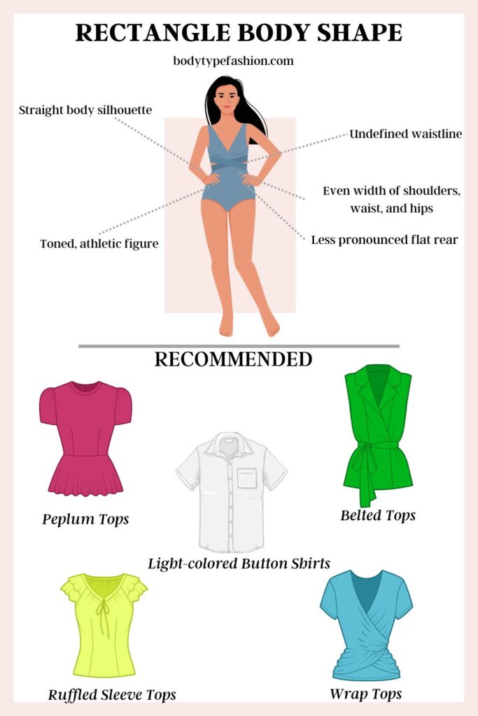 How to Choose Tops for the Rectangle Body Shape