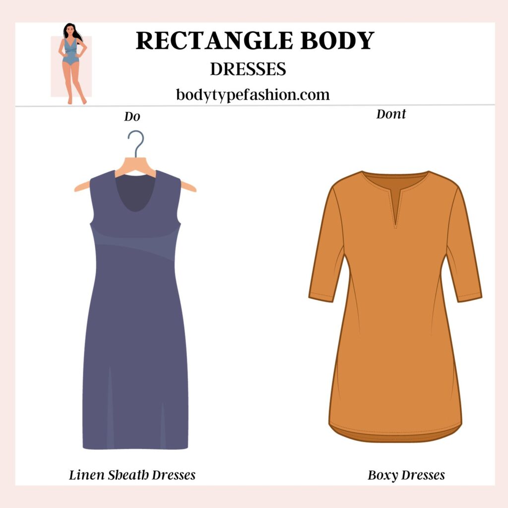 Best Dress Styles for the Rectangle Body Shape