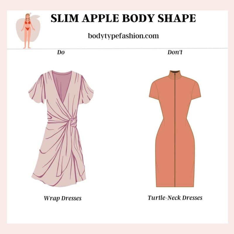 How to dress slim Apple body shape - Fashion for Your Body Type