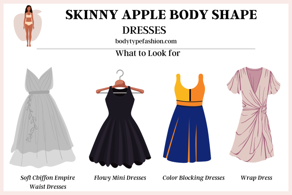 How to Dress Skinny Apple Body Shape