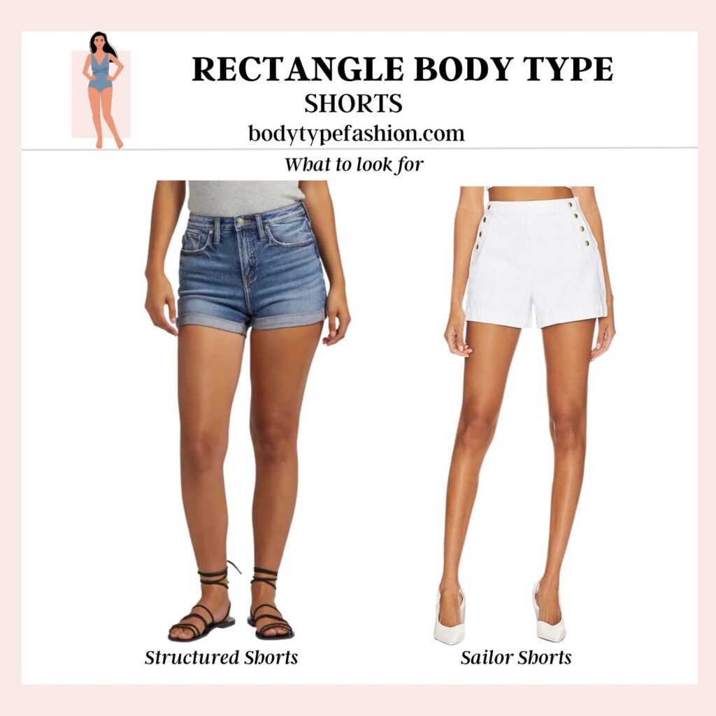 Best Shorts for Rectangle Body Shape