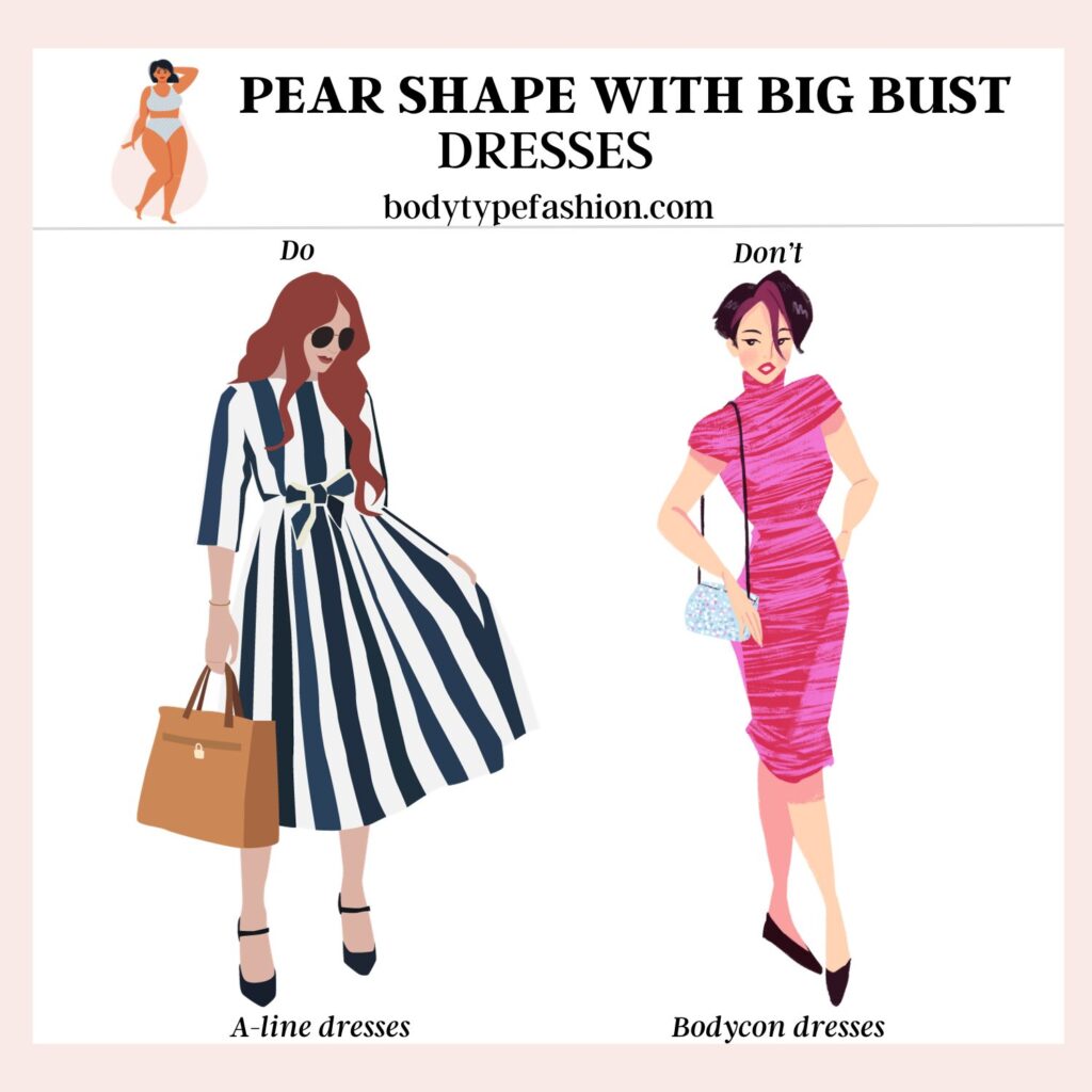 Pear shape with big bust