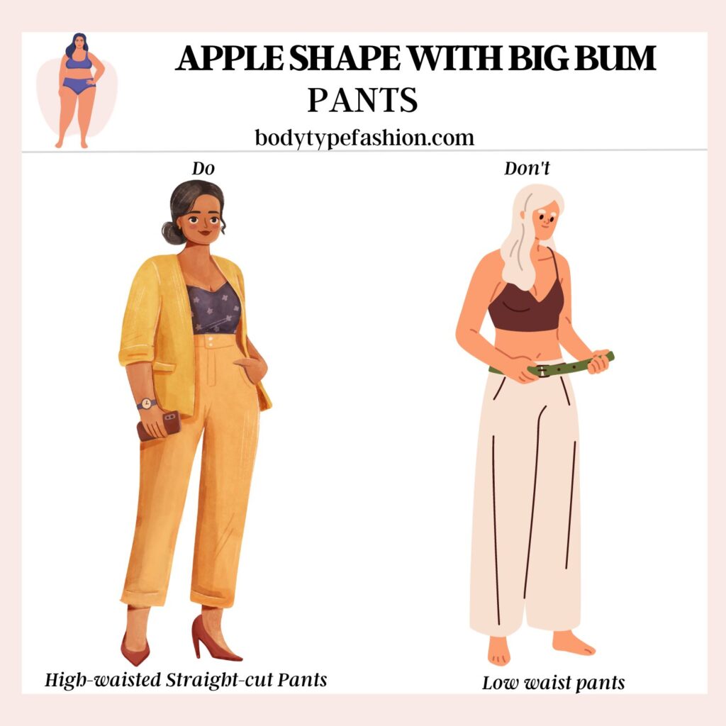 How to Dress an Apple shape with big bum