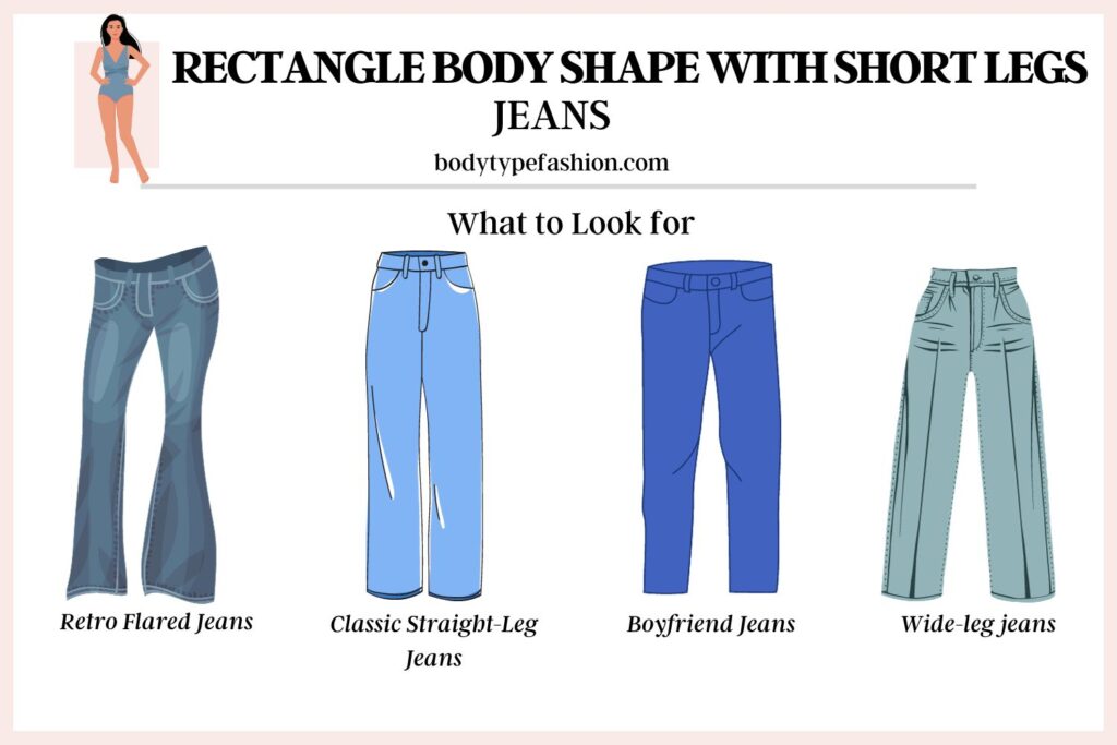 How to Dress a Rectangle Body Shape with Short Legs