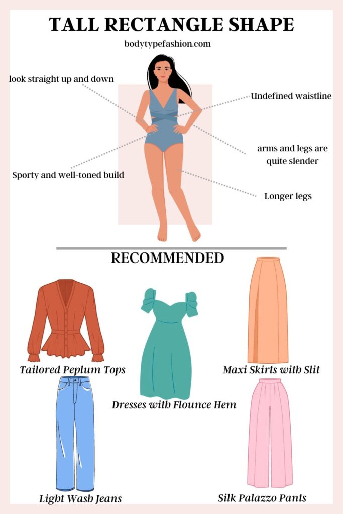 How to dress a tall rectangle shape
