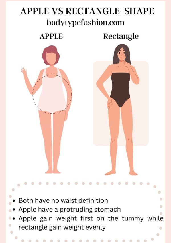 Differences Between Rectangle vs. Other Body Types