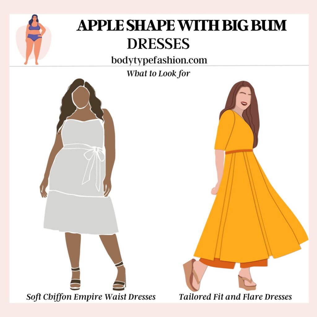 How to Dress an Apple shape with big bum