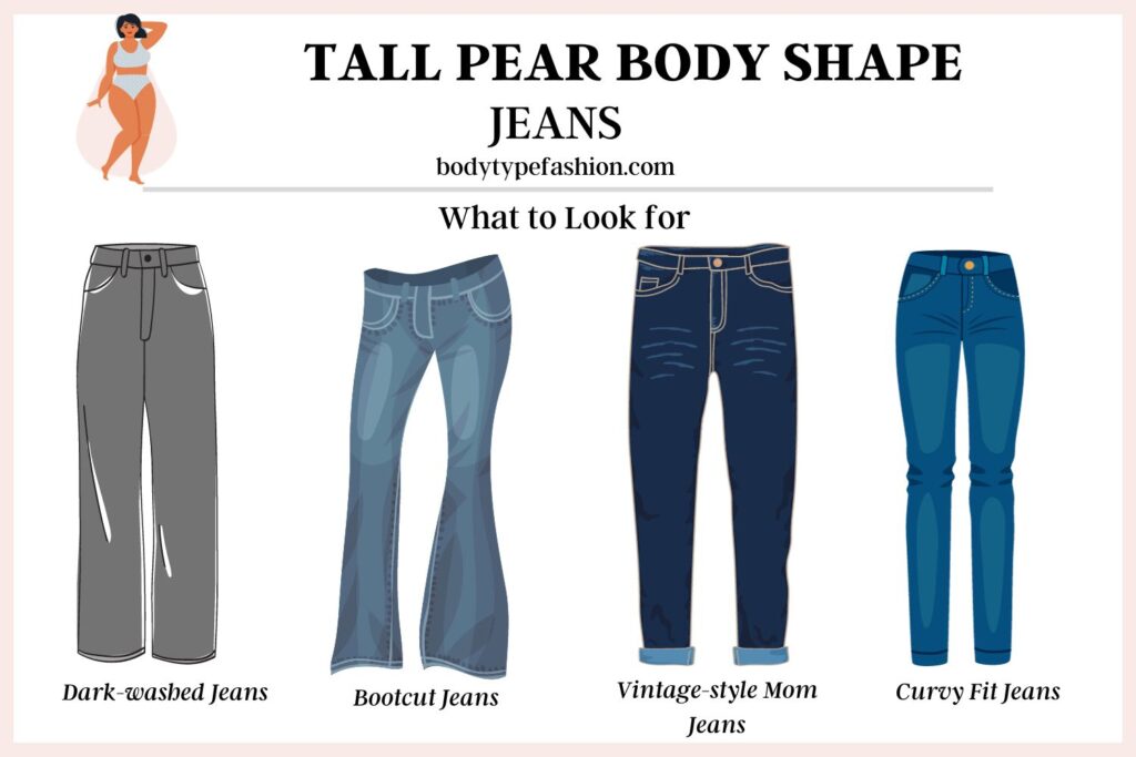 How to Dress a Tall Pear Body Shape