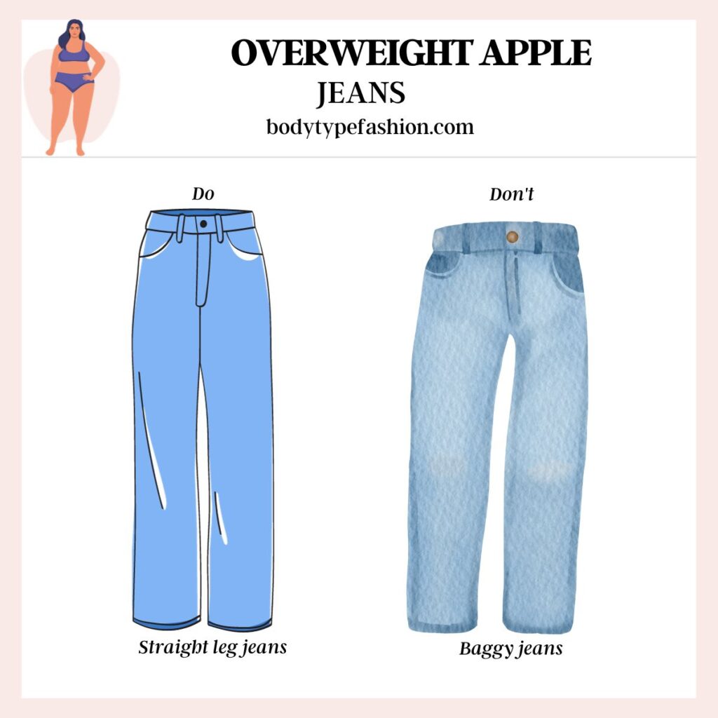 What not to wear for overweight apple