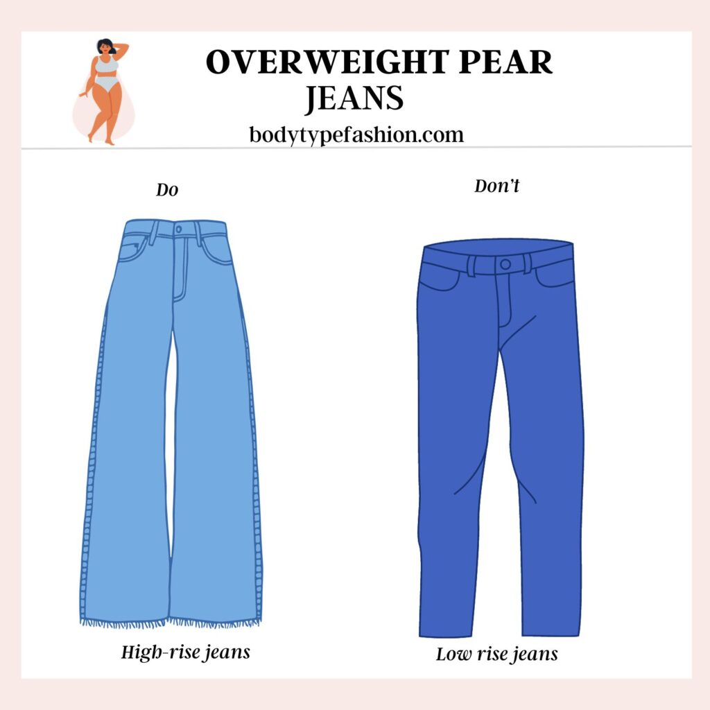 What not to wear for overweight pear