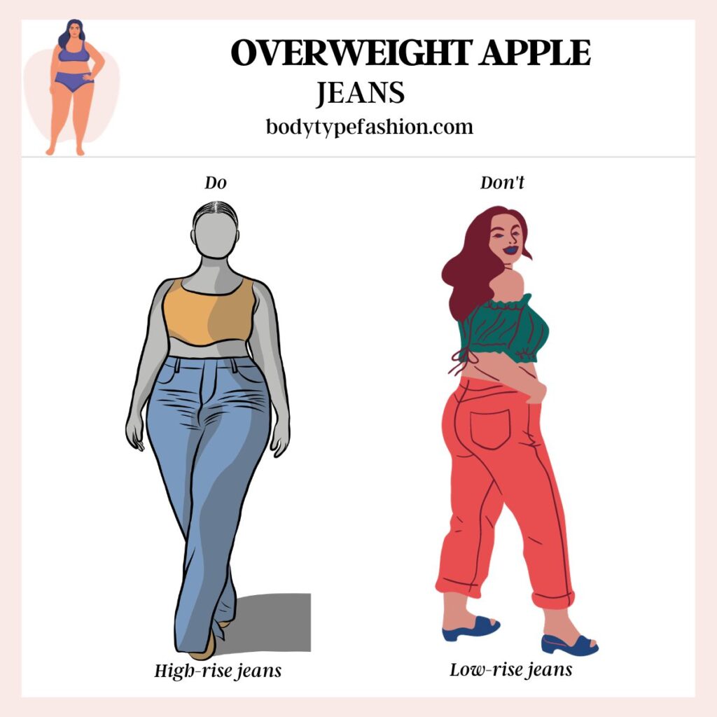 What not to wear for overweight apple