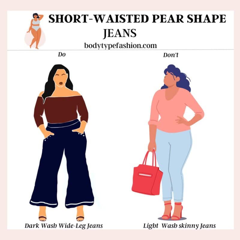How to dress a short-waisted pear shape - Fashion for Your Body Type