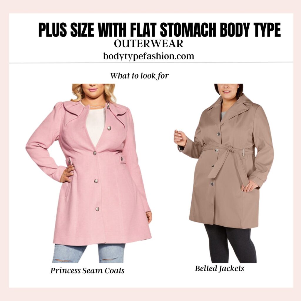 How to Dress Plus Size with a Flat Stomach
