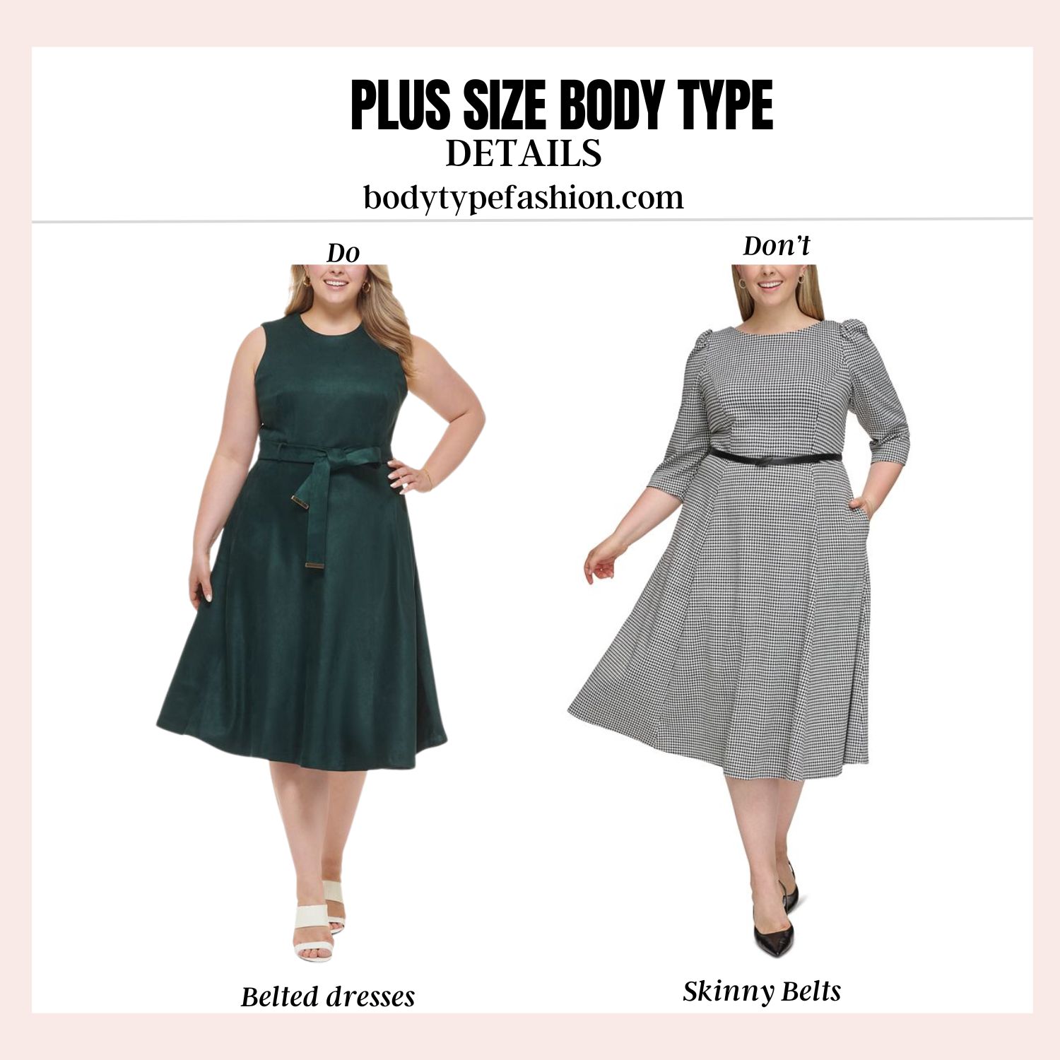 What to avoid for plus size women - Fashion for Your Body Type