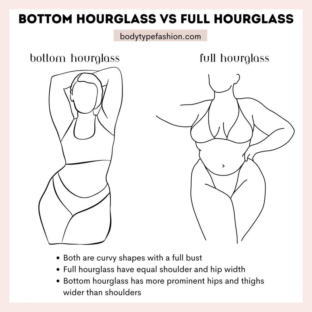 bottom hourglass vs full hourglass body type